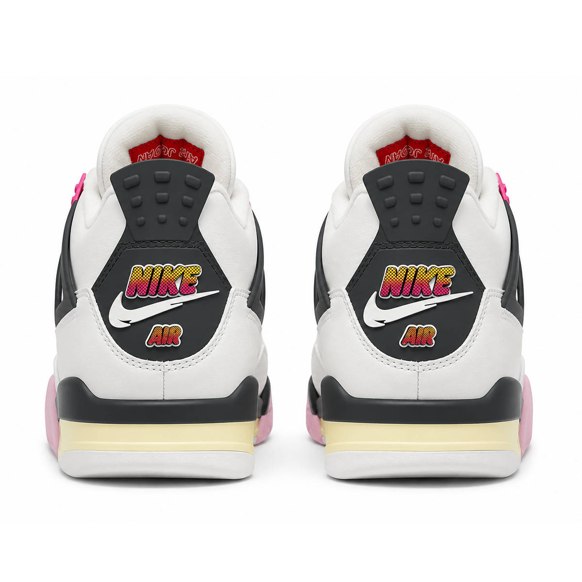 Air Jordan 4 Comic Back Mockup