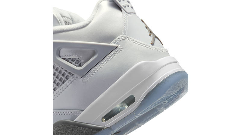 Air Jordan 4 GS Photon Dust Blue Chill HV4401-014 heel