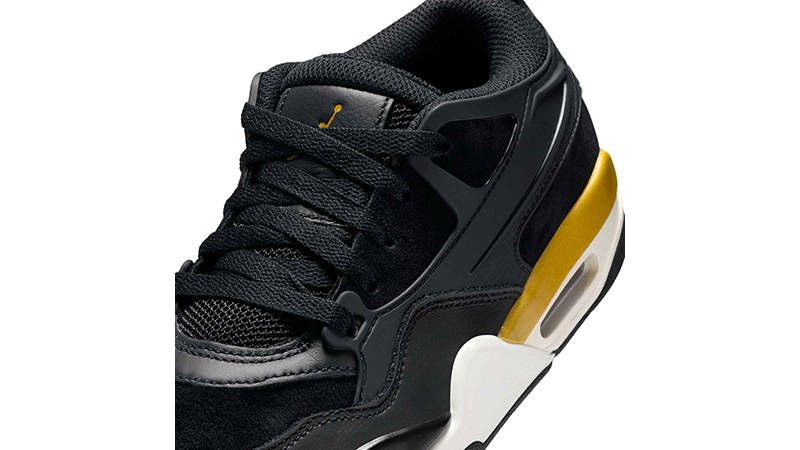 Air Jordan 4 RM GS Black Gold IM6033-010 side