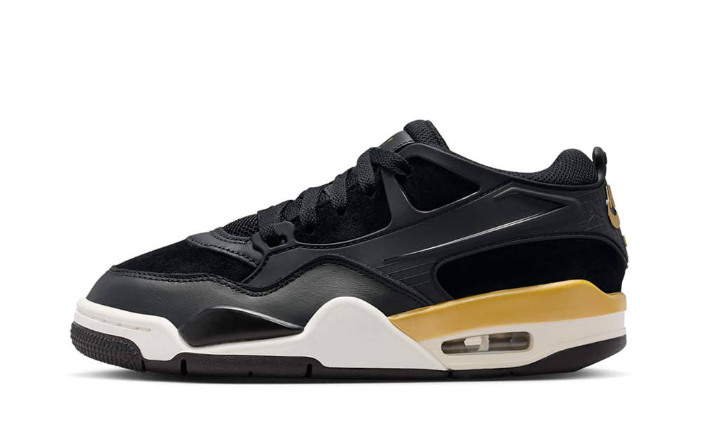 Air Jordan 4 RM GS Black Gold IM6033-010