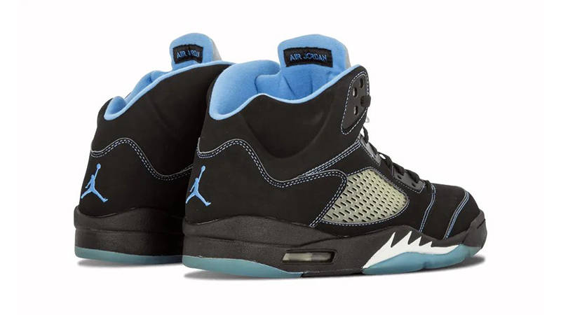 Air Jordan 5 Black University Blue DD0587-008 back