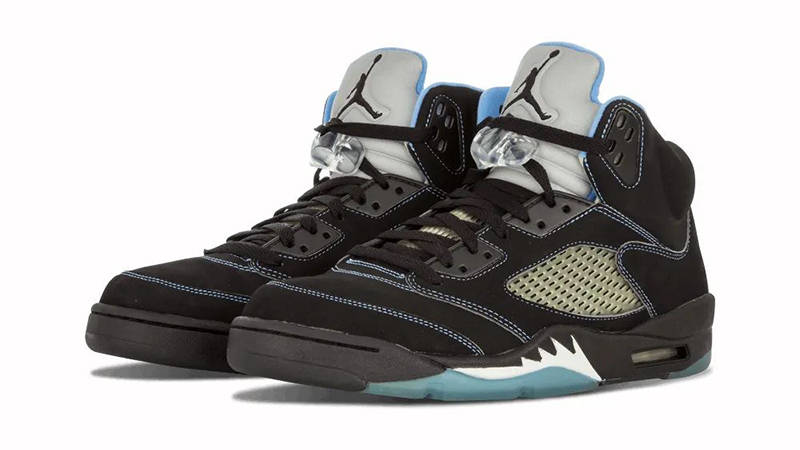 Air Jordan 5 Black University Blue DD0587-008 front