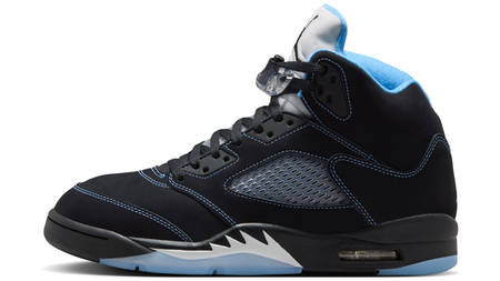 Air Jordan 5 Black University Blue Air Jordan 5 Black University Blue