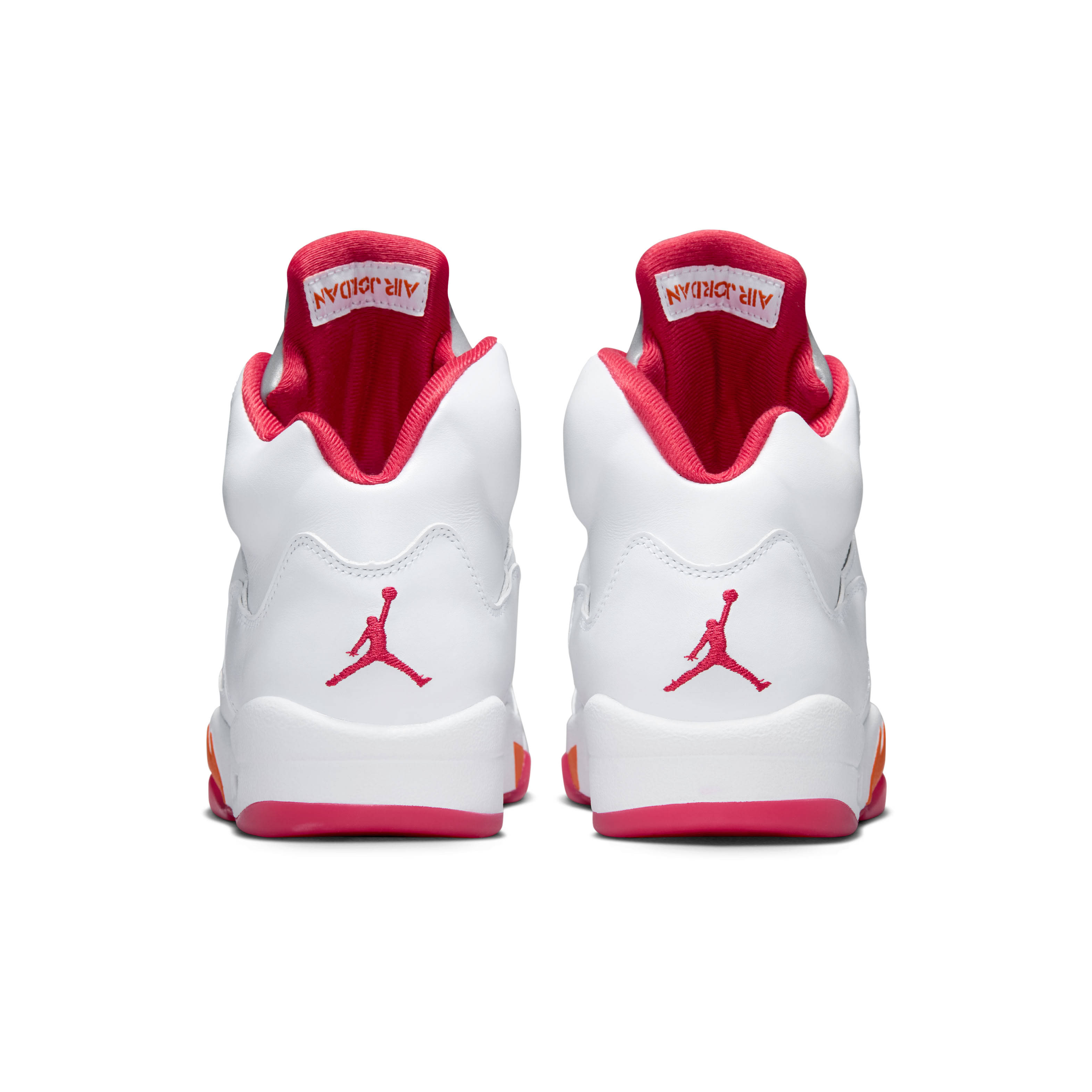 Air Jordan 5 White Sunset Heel