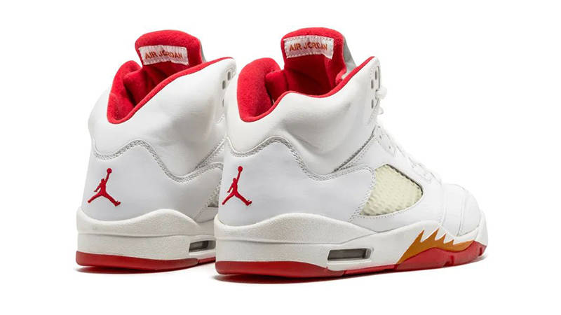 Air Jordan 5 White Sunset IV5678-102 back