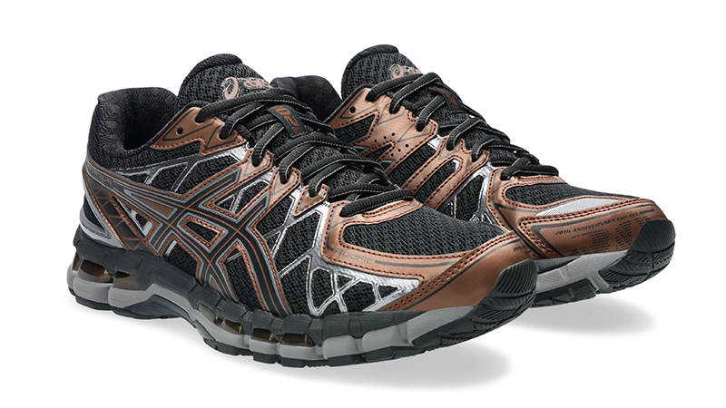 ASICS Gel-Kayano 20 Black Reddish Brown 1203A388-002 front