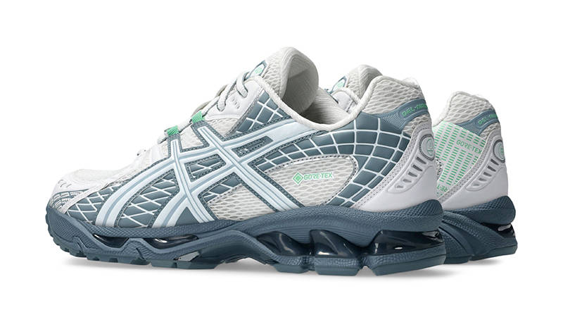 ASICS Gel-Nimbus 10 1 White Fjord Grey 1203A760-100 back