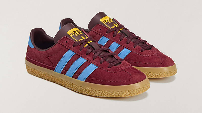 Aston Villa FC x adidas SPZL Claret Blue JQ9126 front