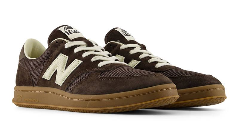 AURALEE x New Balance T500 Vintage Brown | CT500AE | The Sole Supplier