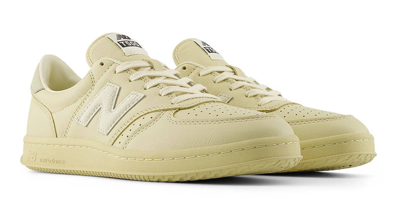 AURALEE x New Balance T500 Vintage Ivory CT500AL front