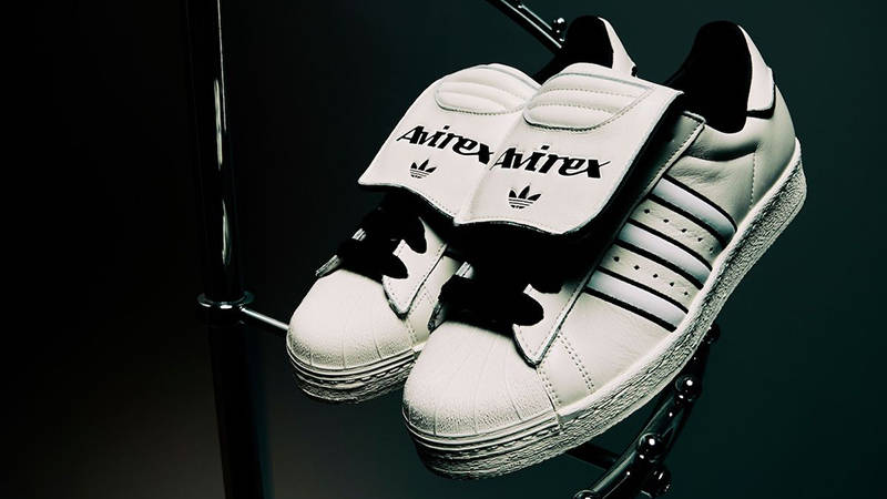 AVIREX x adidas Superstar White front