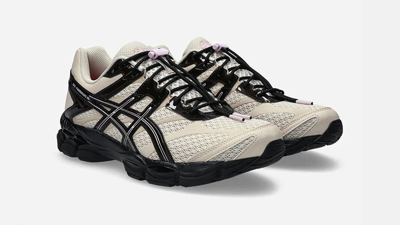 Finesse x ASICS Gel-Cumulus 16 Beige Black 1203B003-200 front