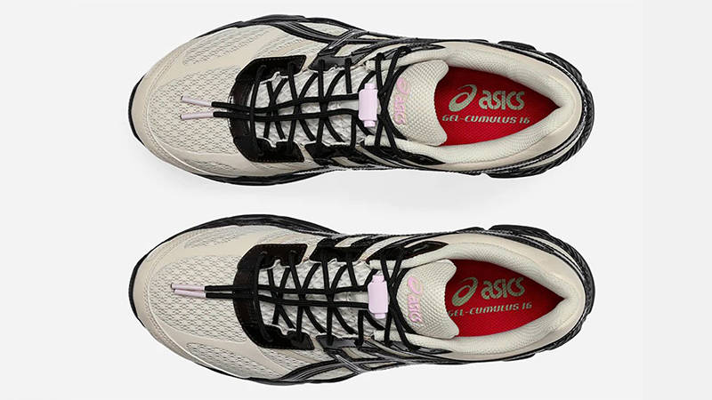 Finesse x ASICS Gel-Cumulus 16 Beige Black 1203B003-200 middle