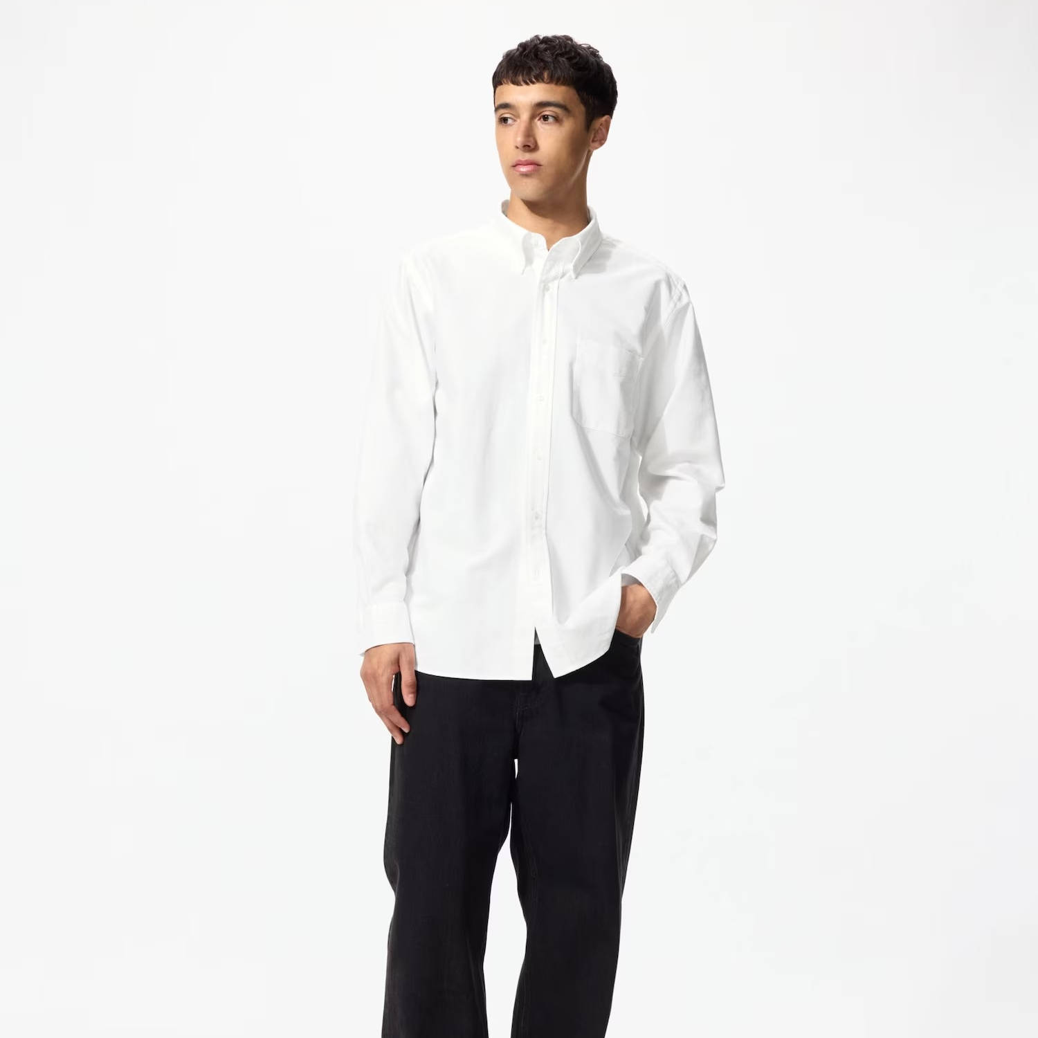 UNIQLO Regular Fit Oxford Shirt | Outfit