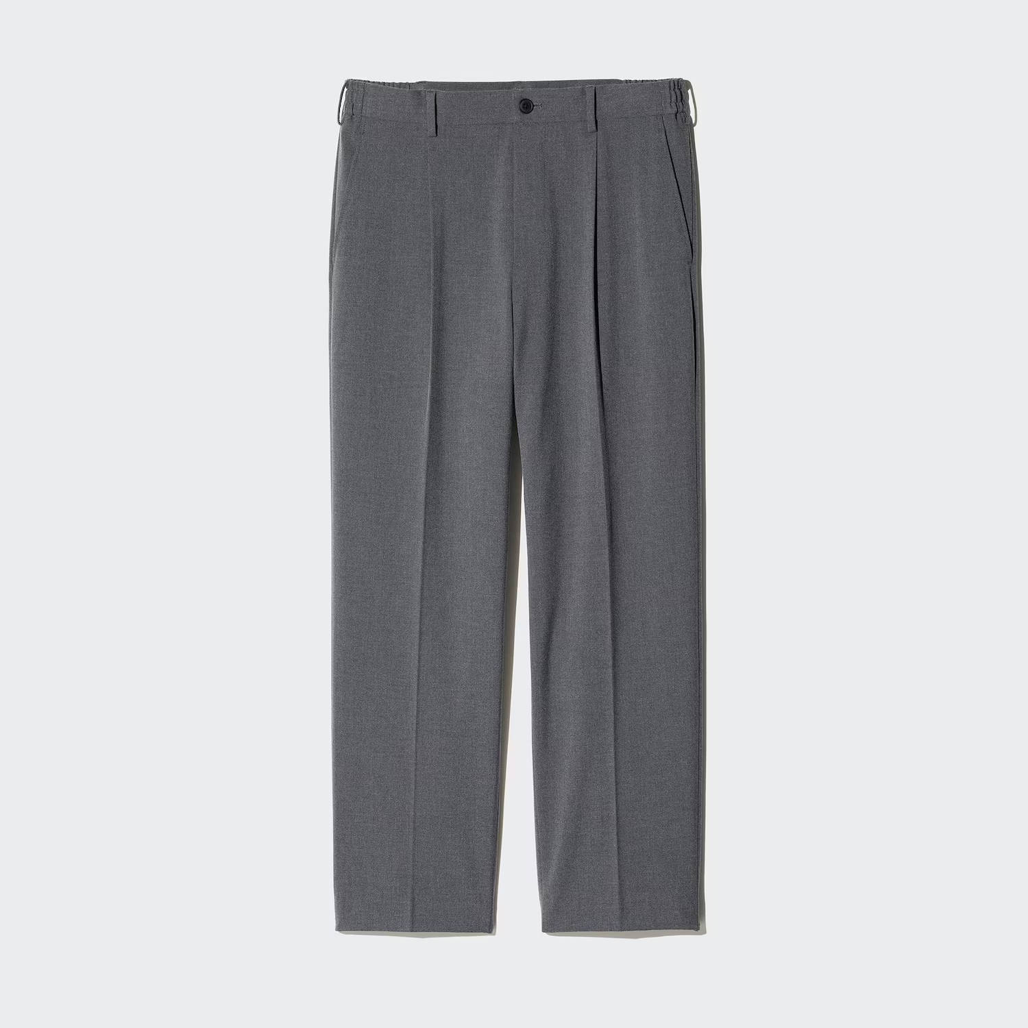 UNIQLO Pleated Wide Trousers | Front