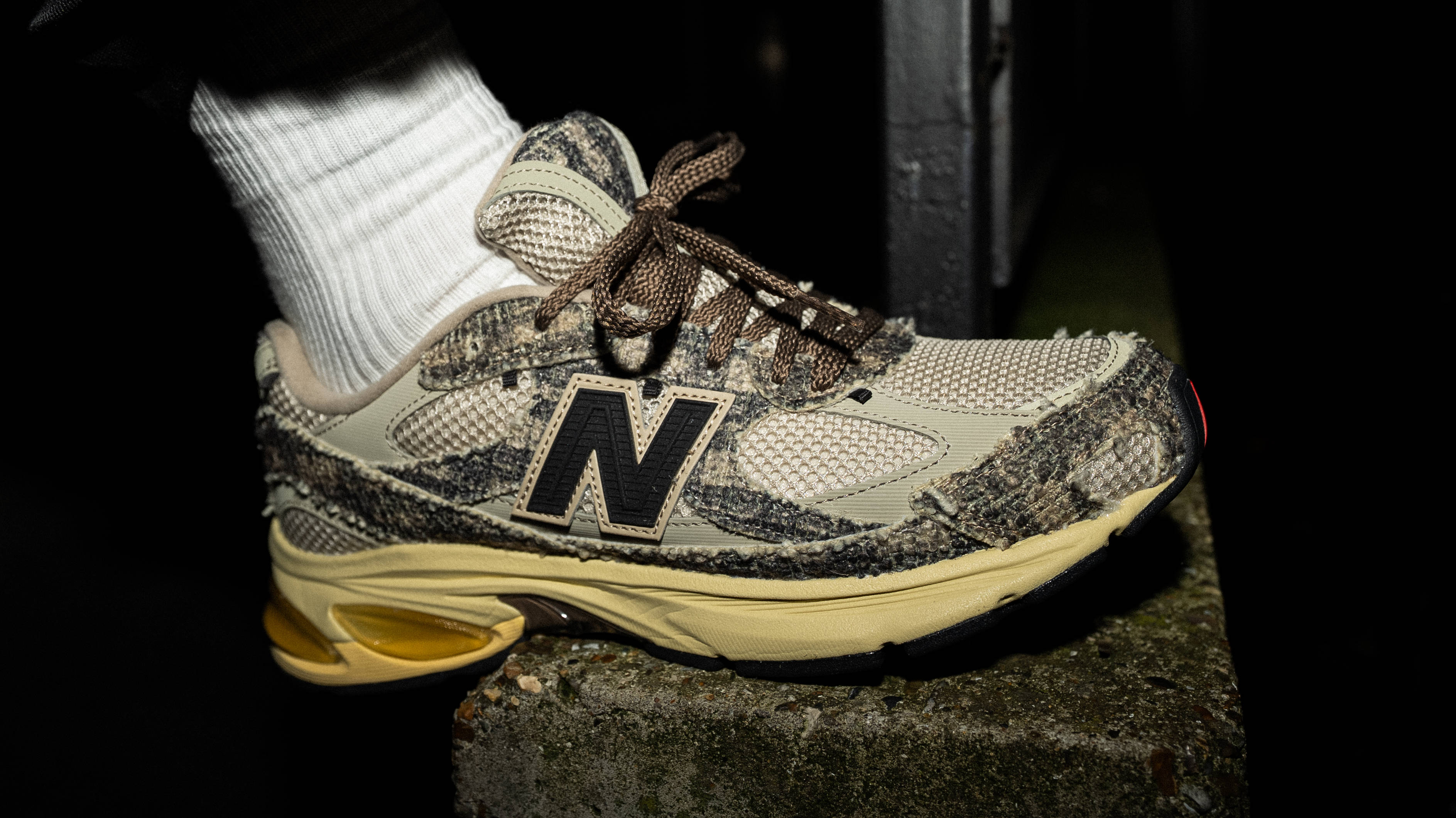 Joe Freshgoods Drapes New Balance Abzorb 2010 in Chenille | The