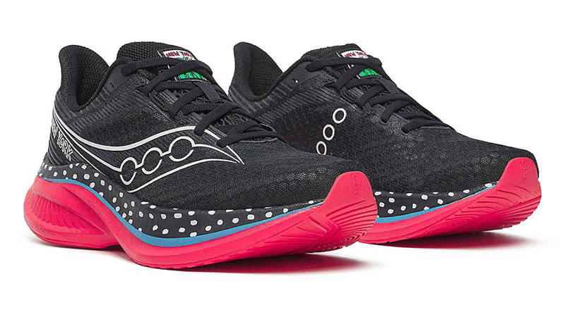 Keith Haring X Saucony NYC Endorphin Speed 5 Black Red S21007-212 front