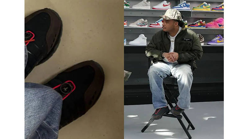 Kids of Immigrants x Nike Air Max Sunder Black on foot