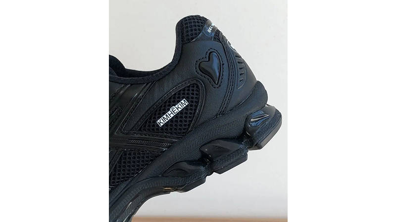 Kimhekim x ASICS Gel-Nimbus 10 1 Black heel