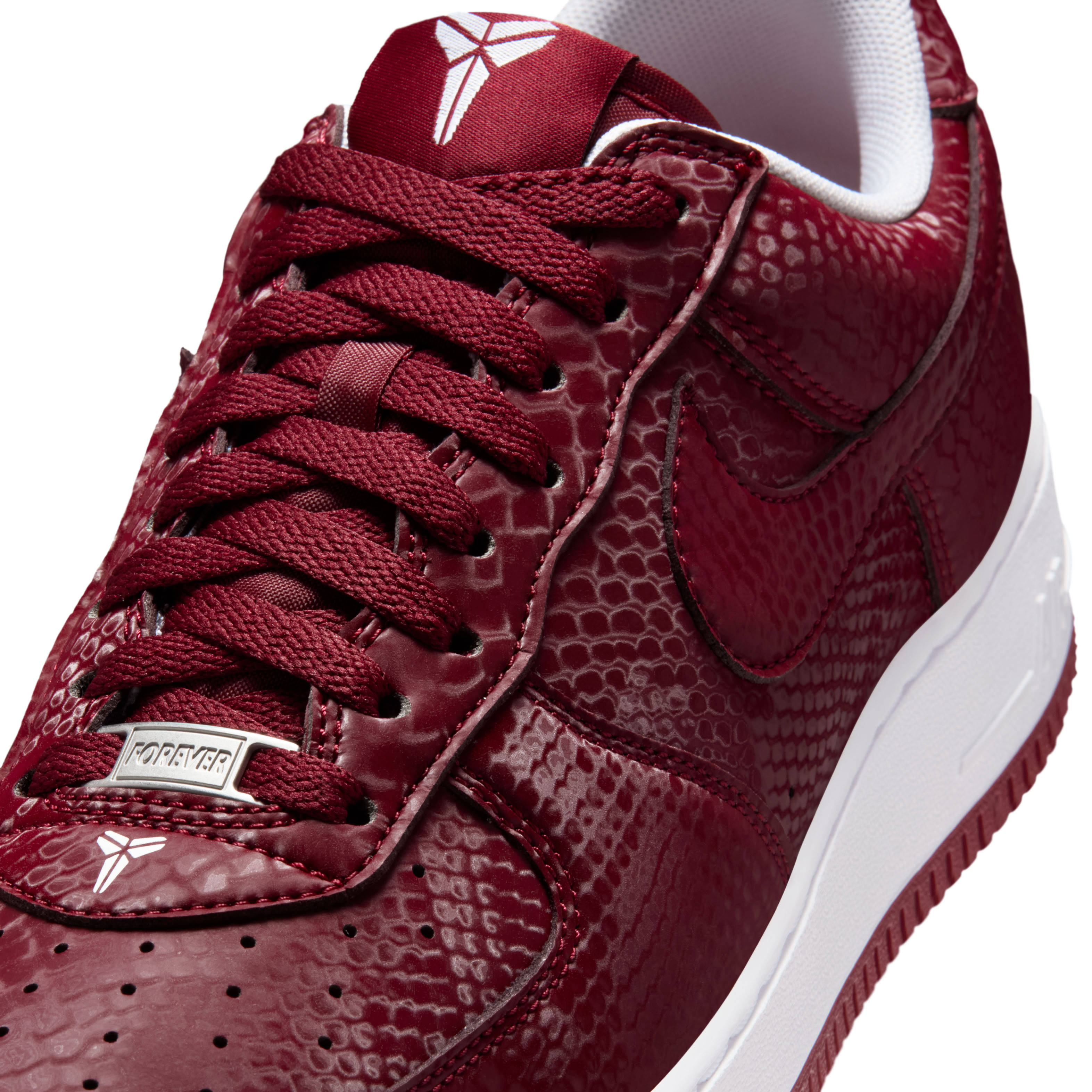 Kobe x Nike Air Force 1 Low Forever Lower Merion Home Detail