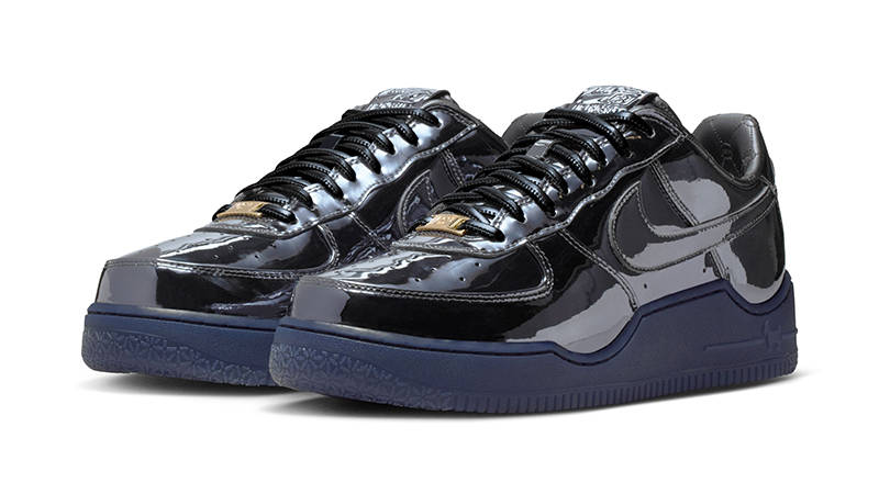 LeBron James x Nike Air Force 1 Low New York Black IO6129-001 front