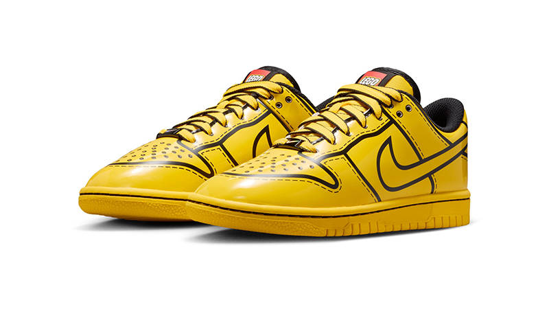 LEGO x Nike Dunk Low GS Tour Yellow IF2117-700 front