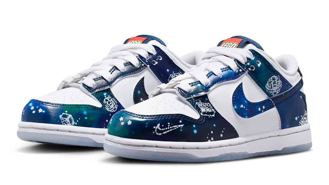 LEGO x Nike Dunk Low PS Galaxy Front
