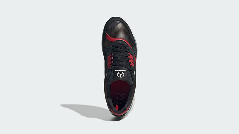 Mercedes AMG x adidas ZX 8500 Black Lucid Red | KJ8964 | The
