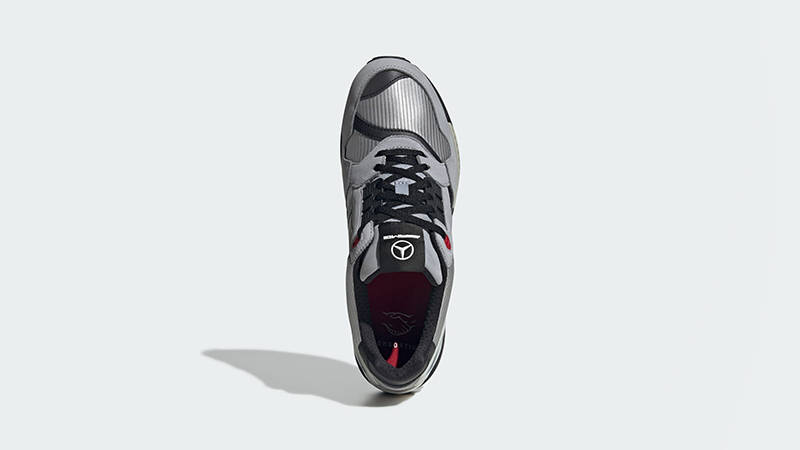 Mercedes AMG x adidas ZX 8500 Silver KJ8965 middle