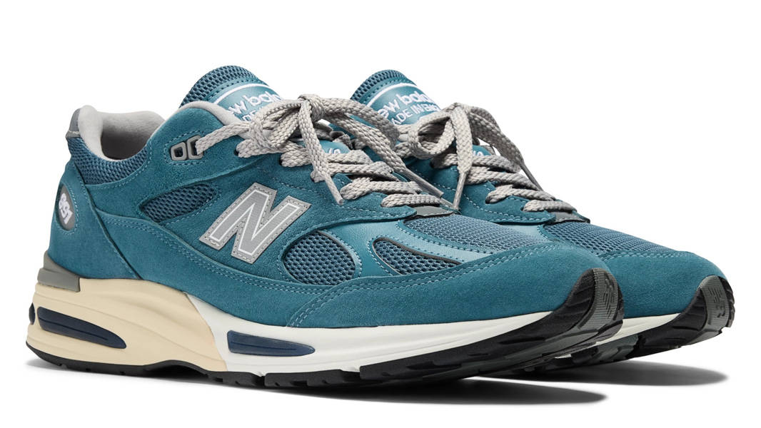 Palace x New Balance 991 Teal Tan Multi | Where To Buy | M991PAL