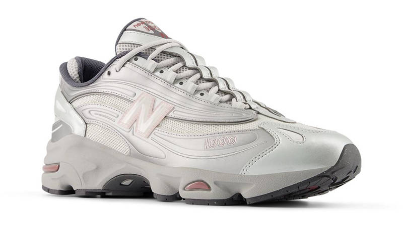 New Balance M1000 Silver Metallic Rose M1000EM front