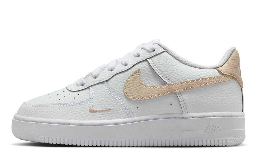 Nike Air Force 1 GS White Rattan