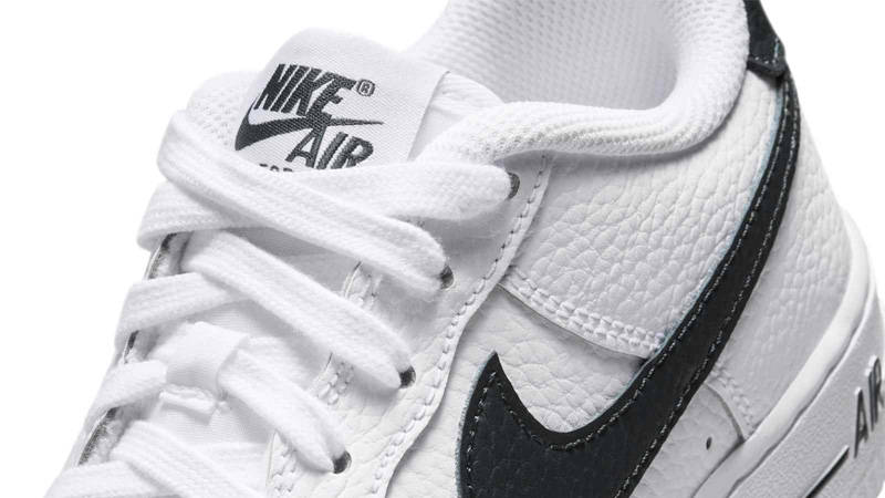 Nike Air Force 1 GS White Seaweed Side