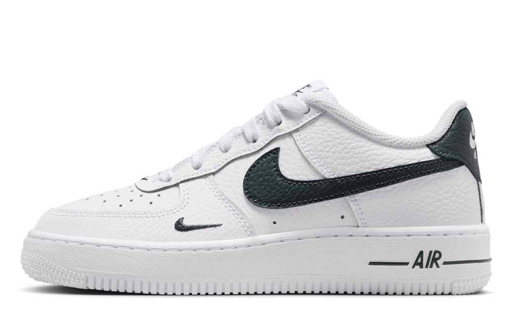 Nike Air Force 1 GS White Seaweed