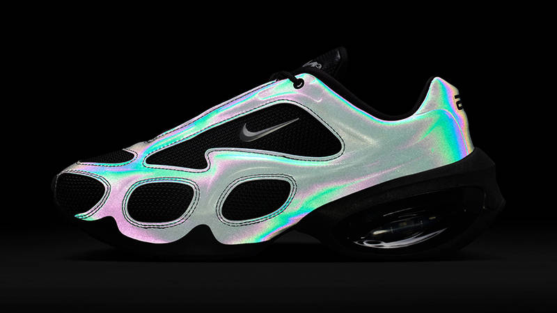 Nike Air Max Muse Black Reflective Multi IB2221-002 in the dark