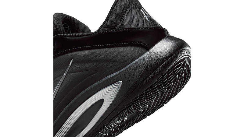 Nike A'One Black Metallic Silver FZ8605-002 heel