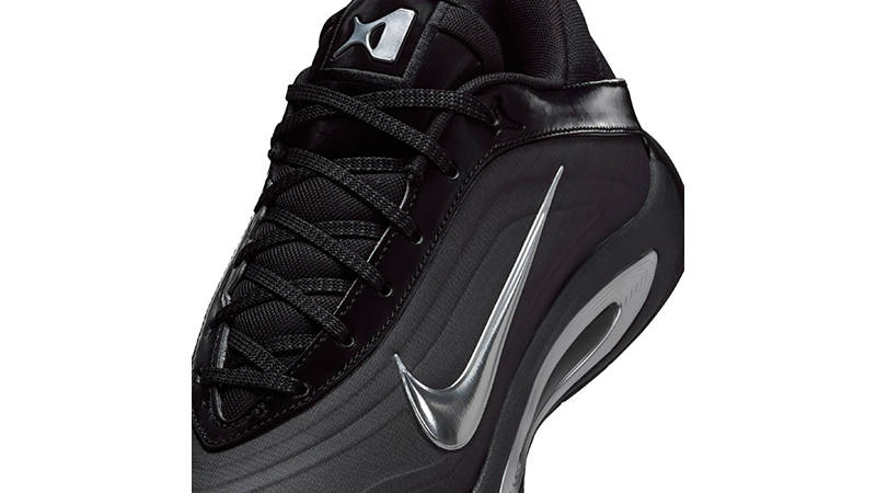 Nike A'One Black Metallic Silver FZ8605-002 tongue