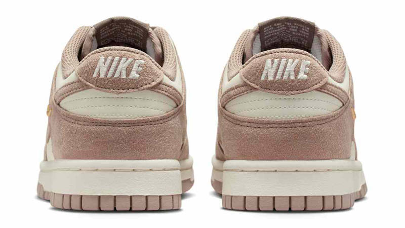 Nike Dunk Low Malt Gold Mini Swoosh Back