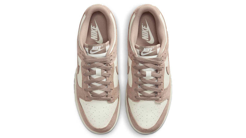 Nike Dunk Low Malt Gold Mini Swoosh Middle