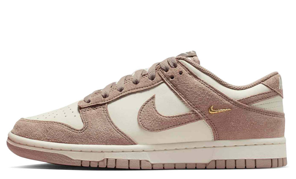Nike Dunk Low Malt Gold Mini Swoosh