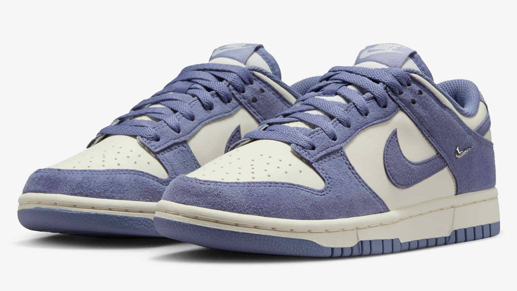 Nike Dunk Low World Indigo Mini Swoosh Front