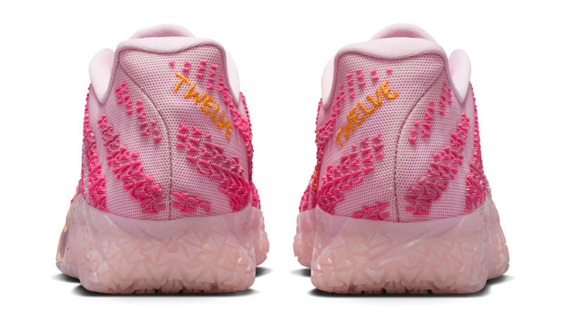 Nike Ja 3 Valentine’s Day Pink Foam Rear View