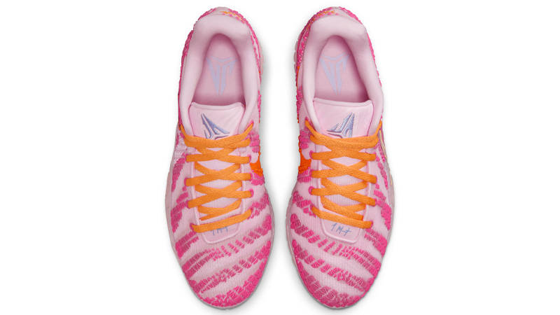 Nike Ja 3 Valentine’s Day Pink Foam Top Down View