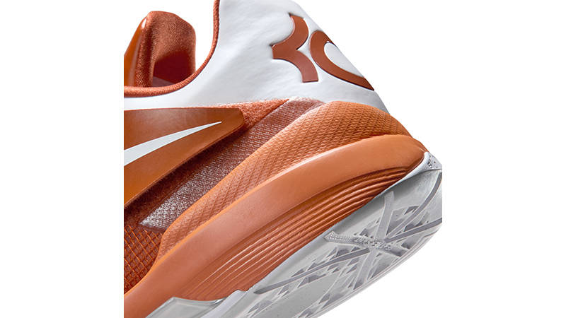Nike KD 4 Texas Longhorns IB3555-800 heel