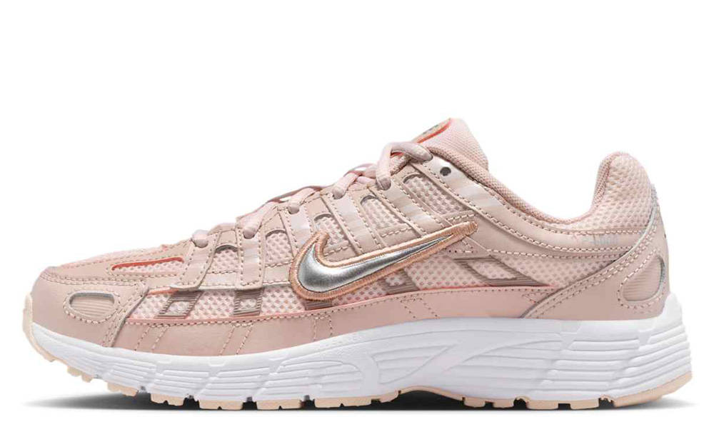 Nike P-6000 GS Light Soft Pink Metallic Silver