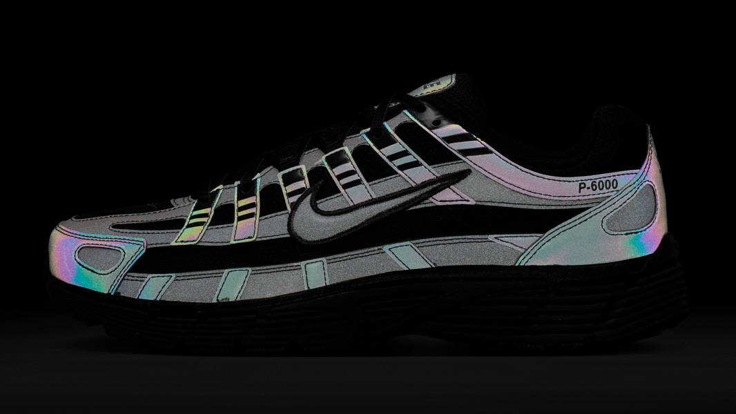 Nike P-6000 SE Black Reflective In Dark Reflective