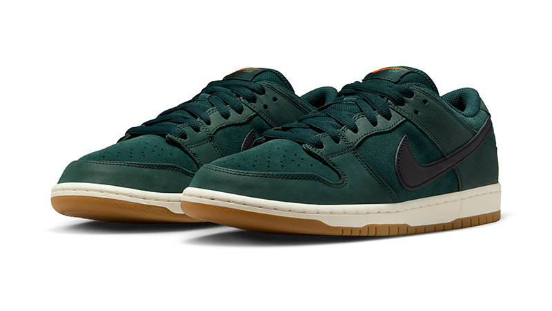 Nike SB Dunk Low Orange Label Deep Fir FJ1674-300 front