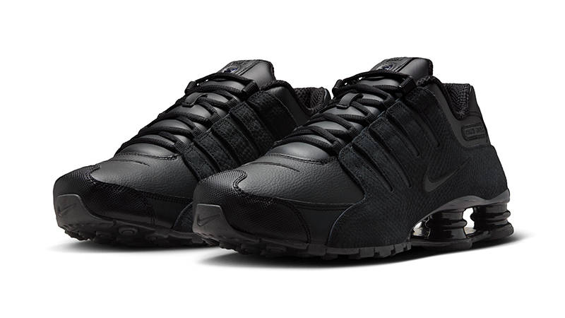 Nike Shox NZ Triple Black 378341-001 front