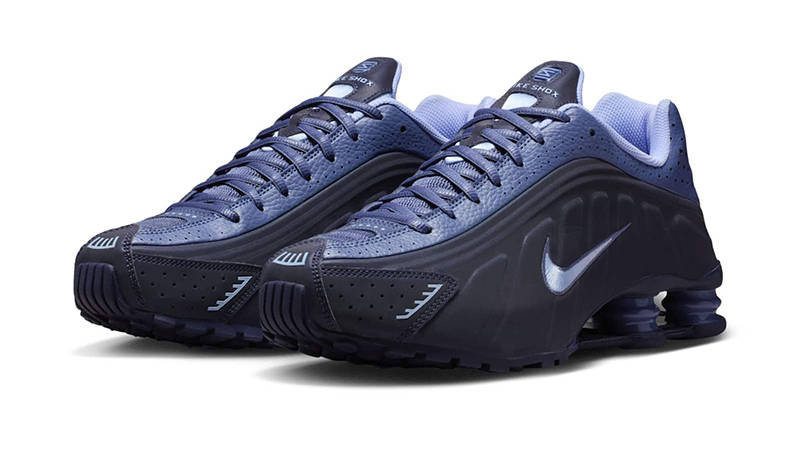 Nike Shox R4 Obsidian Diffused Blue IM8462-451 front