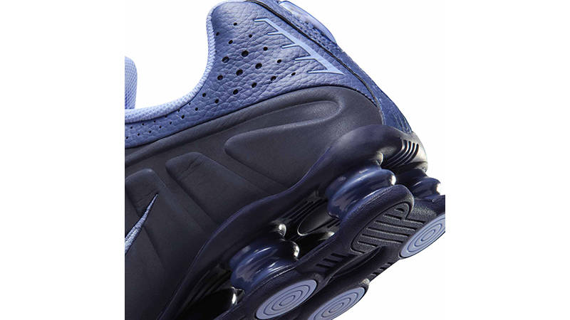Nike Shox R4 Obsidian Diffused Blue IM8462-451 heel